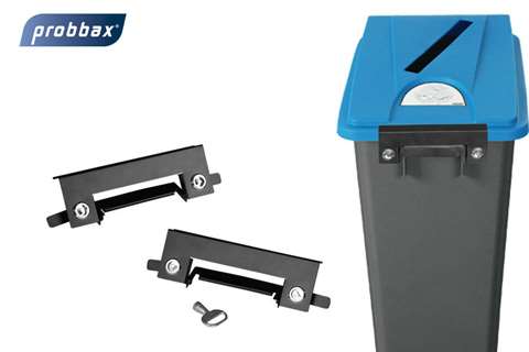 Locking device with key
